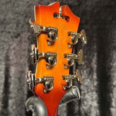 D'Angelico Premier Mini DC Dark Iced Tea Burst With Free Gig Bag image 8