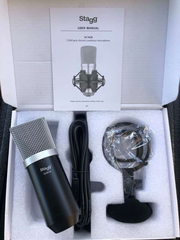 Stagg USB Condenser Microphone SUM40 image 1