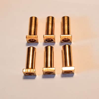 DW (drum workshop) GOLD SWIVEL NUTS LOT OF 6 TP50- FREE SHIP TO C-USA! image 4