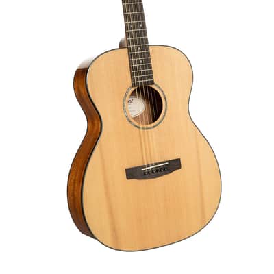 Cort L60NAT Luce Series Solid Spruce Top OM Body Mahogany Neck 6-String Acoustic Guitar image 3