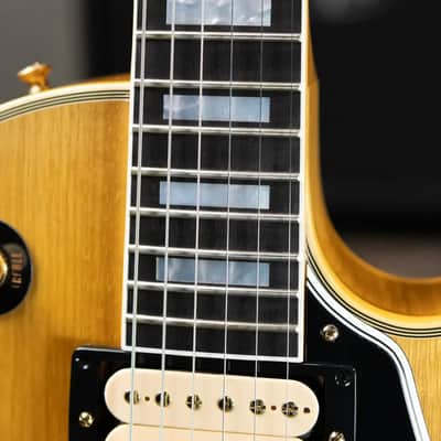Gibson Custom Shop Limited Edition 1957 Les Paul Custom All Korina VOS Electric Guitar - Antique Natural with Hardshell Case image 12
