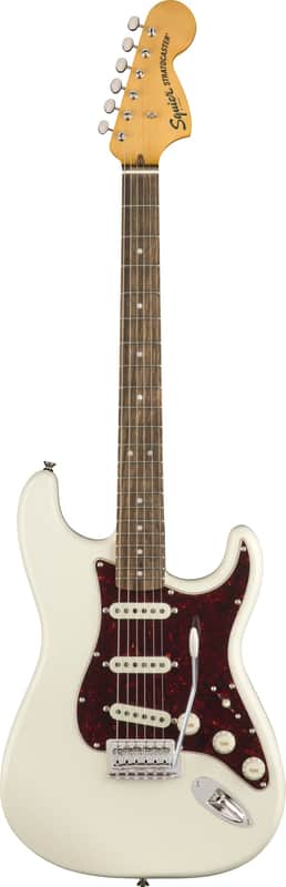 Squier Classic Vibe 70s Stratocasterレフティ Squier Classic Vibe '70s Stratocaster (Olympic White) | USA