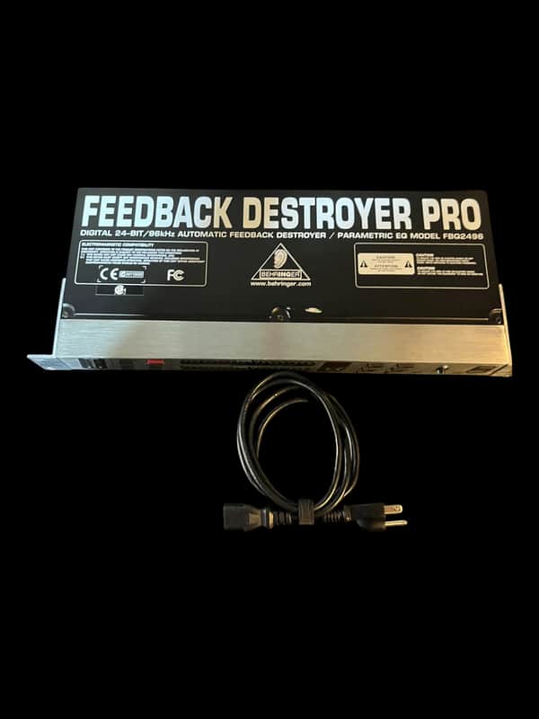 Behringer FBQ2496 Feedback Destroyer Pro | Reverb
