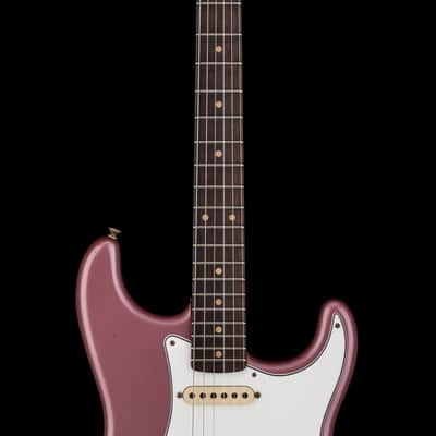 Fender Custom Shop Empire 59 Transition Stratocaster Journeyman Relic - Aged Burgundy Mist Metallic #18559 image 5