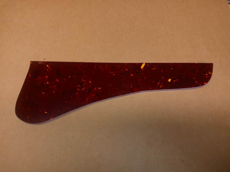 Retro Guitars 4 Ply Tortoise Vinyl Archtop Style Pickguard image 1