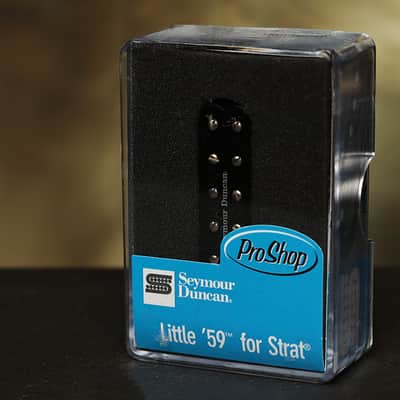 Seymour Duncan SL59-1 Little 59 Strat PAF Humbucker Bridge Pickup Black