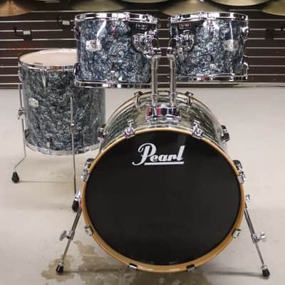 Pearl Export EXR Limited Edition 4pc Drum Kit Set - Blue Prism 22/16/13/12" image 1