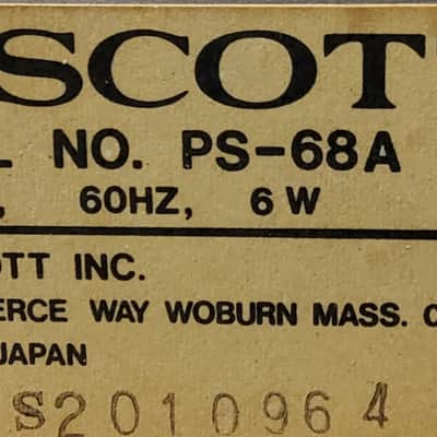 Scott PS-68A 1980-82 Silver image 5