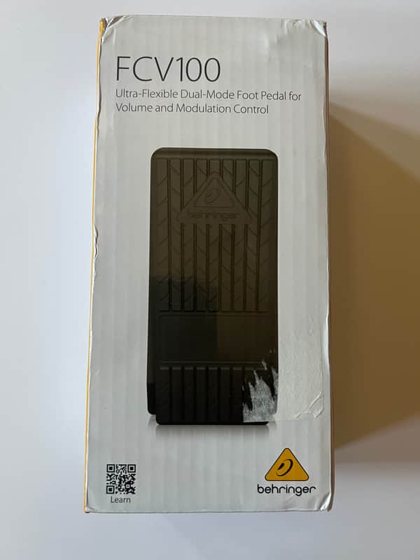 Behringer FCV100 V2 Dual-Mode Expression Pedal 2021 - Present - Black image 1