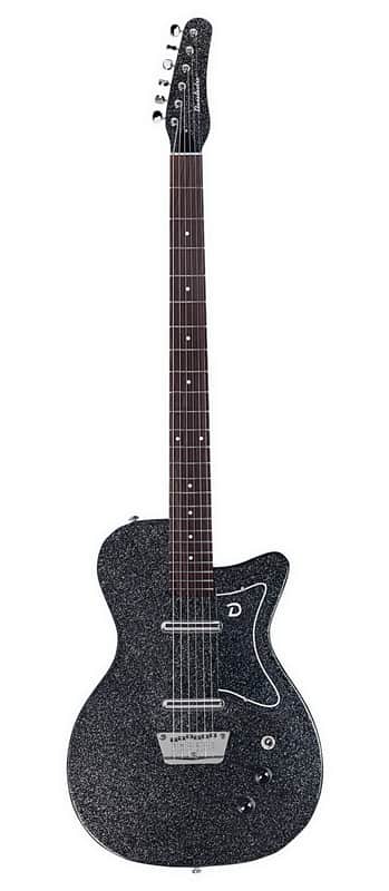 Danelectro '56 Baritone Black Sparkle image 1