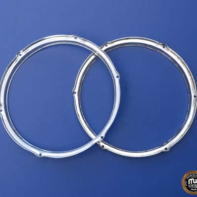 Sonor Teardrop Tom Hoops Pair 12" Vintage 60s image 2