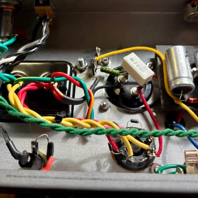 Hand Wired Clone AA764 Fender Vibro Champ Head 10/12w 5881 Single Ended Class A image 14