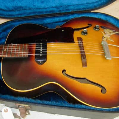 Vintage 1956 Gibson ES-125 Hollowbody Archtop Electric - Sunburst image 8