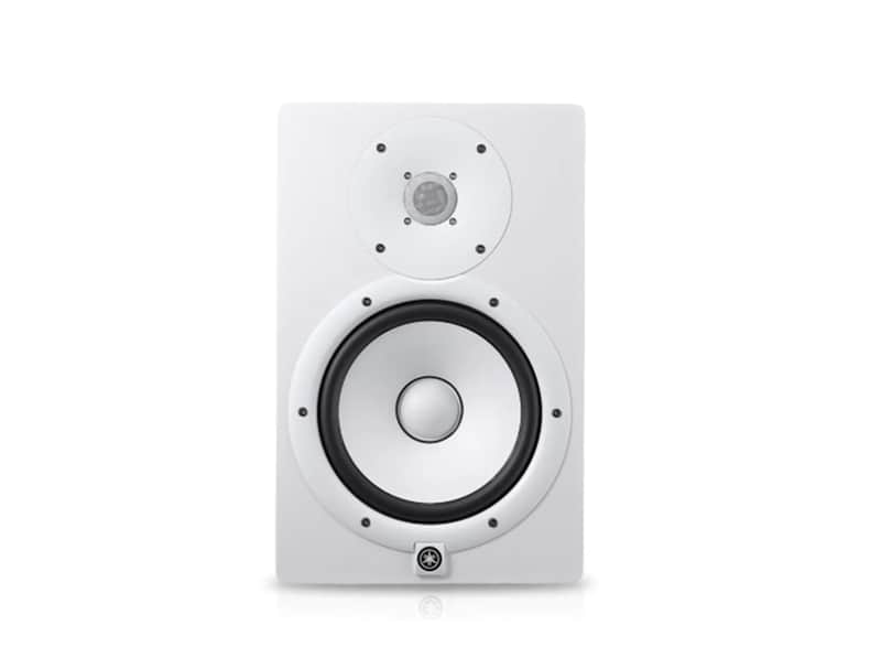 Yamaha HS8 8" Powered Studio Monitor, White Cabinet image 1