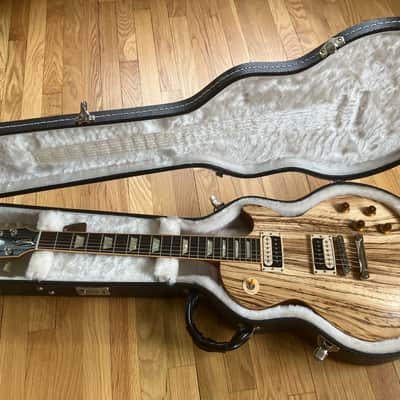Gibson 2007 Gibson Les Paul Classic Antique Zebrawood, Limited Edition Guitar of the Week 2007 - Zebrawood, Satin (Natural) image 1