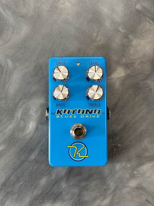 Keeley Katana Blues Drive Overdrive V1 2010s - Blue image 1