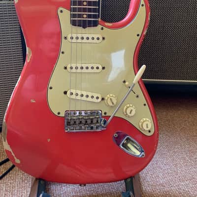 Fender Stratocaster Fiesta Red 1963 image 3