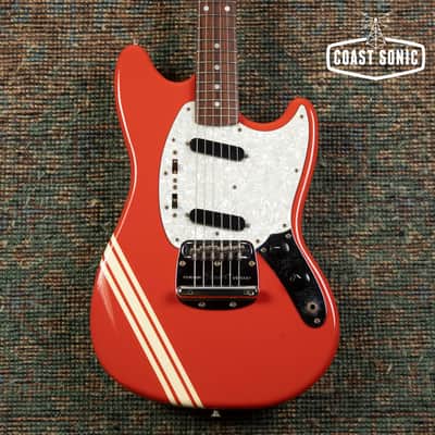 2004 Fender '69 Competition Mustang reissue MG69 Fiesta Red Matching Headstock MIJ Japan