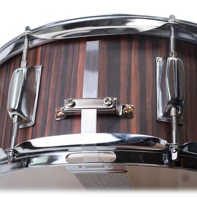 GRIFFIN Snare Drum - 14X5.5" Poplar Wood Shell Acoustic Percussion Head Kit Set image 6