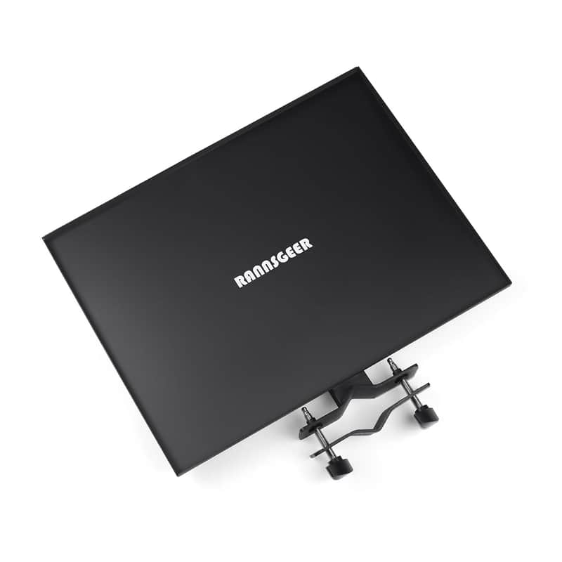 Heavy Duty Metal Tray For Tripod Speaker Stand And Mobile Tv Stand (11.8X15.8) image 1
