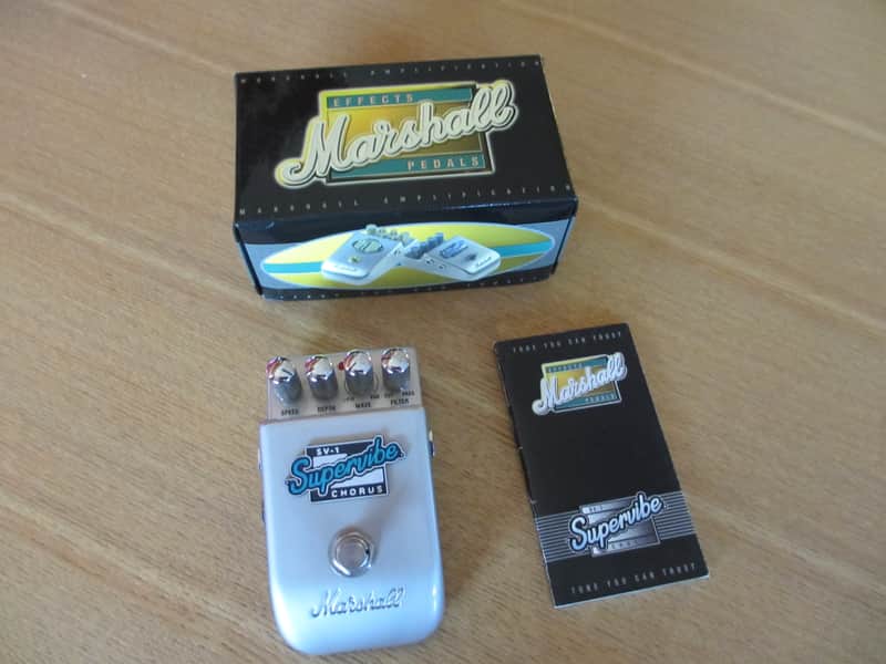 Marshall SV-1 Supervibe Chorus Vibrato Pedal | Reverb Australia