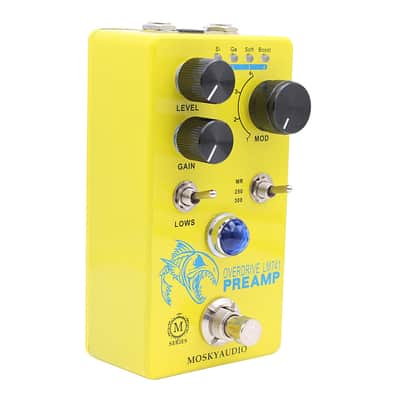 Distortion/Overdrive/Preamp Guitar Effect Pedal 4 Mode Switch imagen 2
