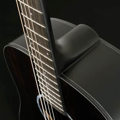 Washburn 6 String Acoustic Guitar, Right, Striped Ebony (DFED) image 11