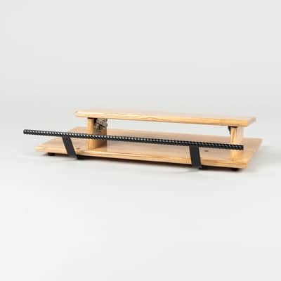 Packard Pedal Boards 18" Custom Wooden Raised Deck Pedal Board - Ash Natural Gloss image 5