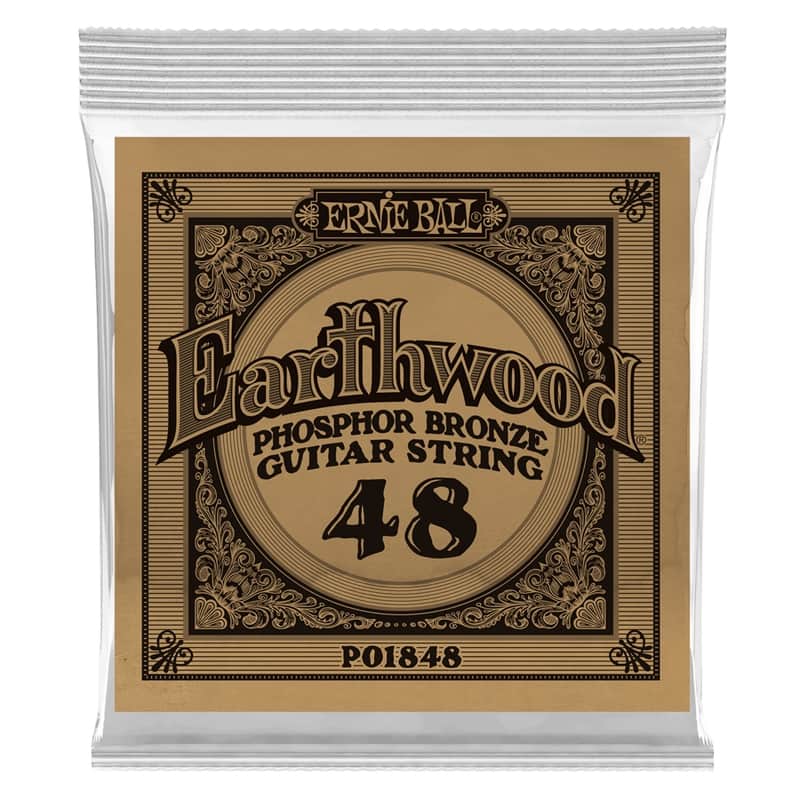 Ernie Ball 1848 Earthwood Phospor Bronze .048 image 1