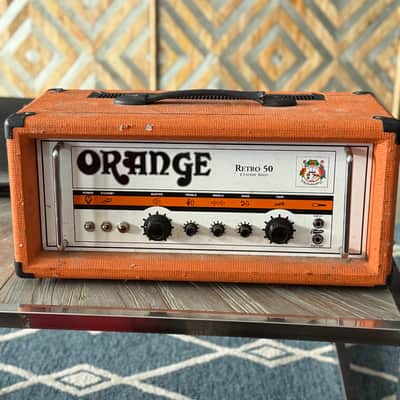 Orange Retro 50 Custom Shop - Orange (2002) image 2