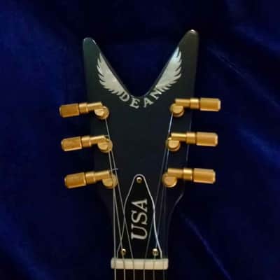 1996 USA Dean Baby V FL Custom Shop W/Hardshell Case LSR Tuners image 7