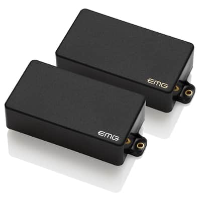 EMG ZW-B Zakk Wylde Signature Humbucker Set *SHORT SHAFT* - Black w/ Solderless Install System image 4