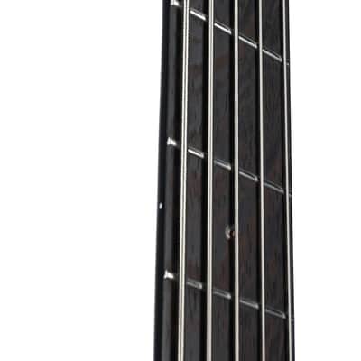 Ibanez BTB805MS Multi Scale Bass Guitar (with Case), Transparent Gray image 6