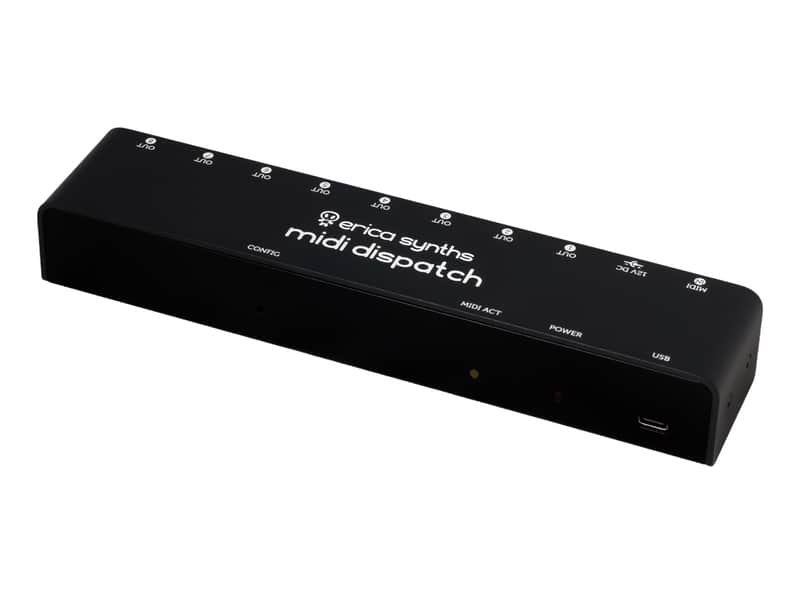 Erica Synths MIDI Dispatch 8-Output MIDI Thru Utility image 1