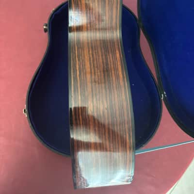 Vintage Jumbo by Tahara – New Yorker / Parlor Folk Guitar – Japanese Workshop – Original Case image 12