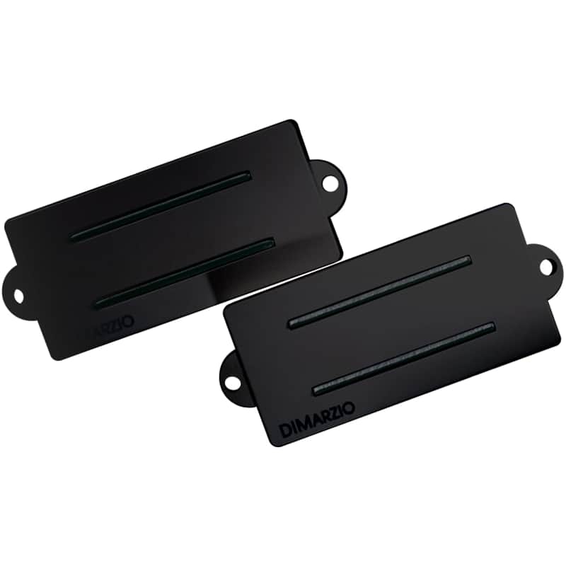 DiMarzio DP127 SPLIT P Bass Humbucker Pickup, Black image 1