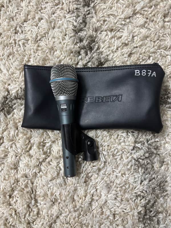 Shure BETA 87A Supercardioid Dynamic Mirophone