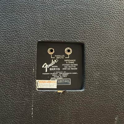 Fender BXR 115B 150 Watt 1x15" Bass Cabinet image 4