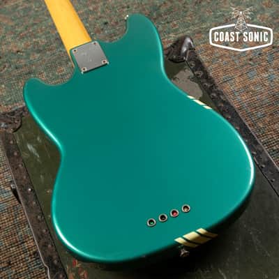 1998 CIJ Fender '69 Competition Mustang Bass Reissue MB-SD/CO Seymour Duncan image 9