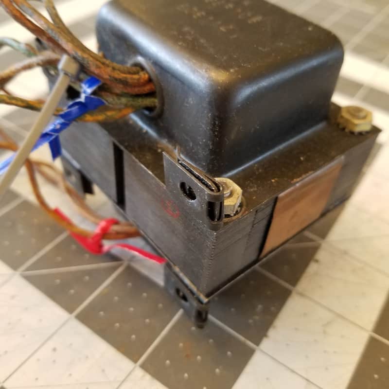 Woodward Schumacher 68P106 Transformer 240-0-240 / 12.6 V Webcor Vintage Power Tested Tube Amp Project 1961 image 1