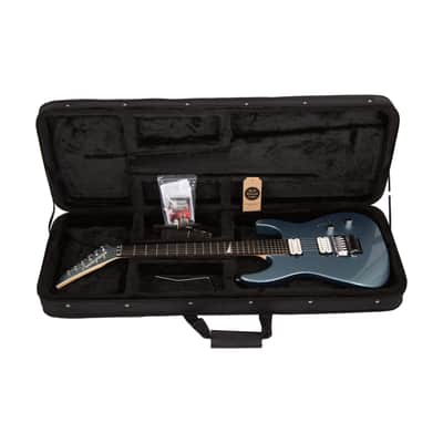 2021 Jackson MJ Series Dinky DKR Electric Guitar, Ebony FB, Ice Blue Metallic, JFJ210XXXX image 10
