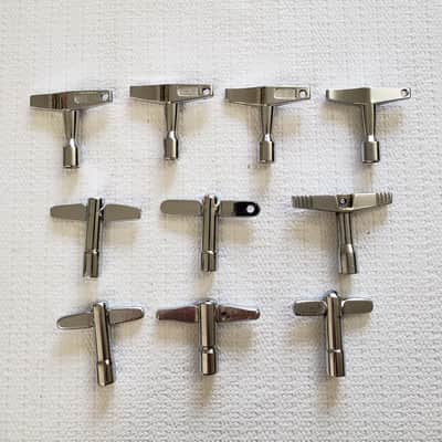 Made In Japan Drum Keys 1980’s-1990’s  Chrome image 1