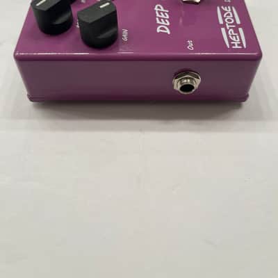 Heptode Deep Crunch Preamp Cab Simulator Overdrive Guitar Effect Pedal image 3