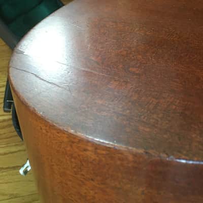 Lefty Vintage C.F. Martin D15 Mahogany Dreadnought Acoustic Guitar Left Solid Woods USA OHSC Polished Finish Relic image 8