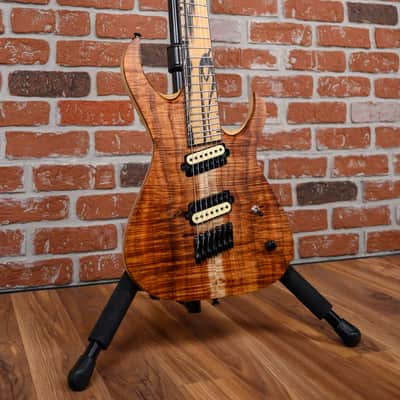 Carillion Guitars Polaris 7-String Tasmanian Blackwood Top Danish Oil 2023 w/OHSC image 6