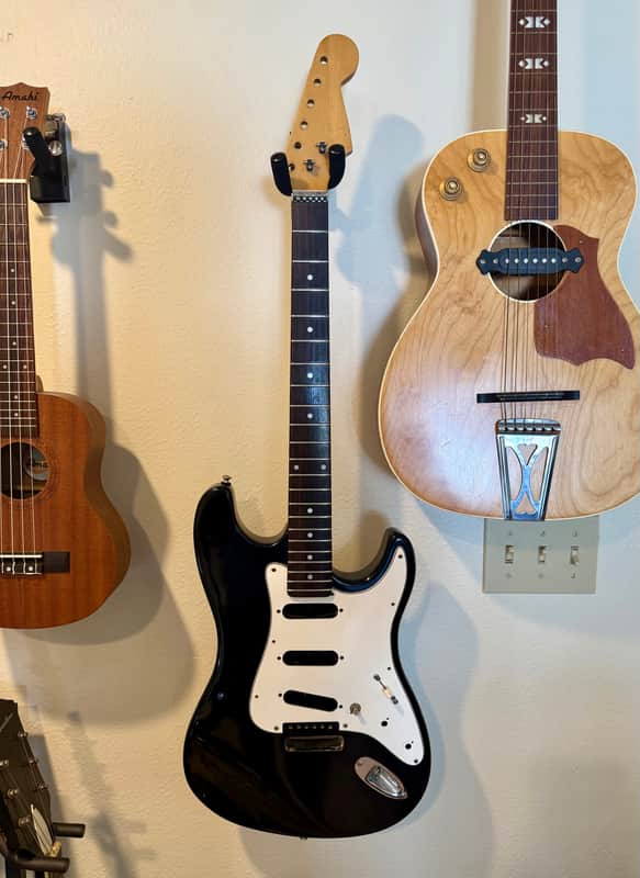 Early 1980s ESP 400 Series Stratocaster Body And Neck Lawsuit Headstock Japan image 1