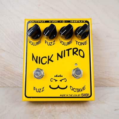 SIB Electronics Nick Nitro Yellow Octoave Fuzz image 6