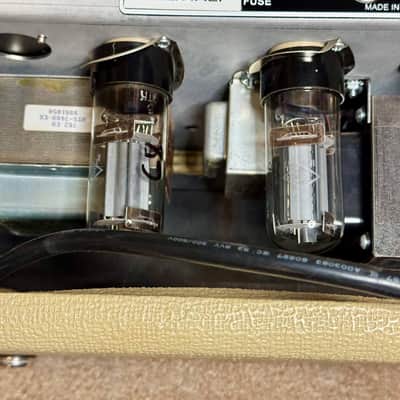 Marsh Blondie 6l6 Bassman Blonde Brownface 2x12 Jensen P12Q Alnico Vintage image 8