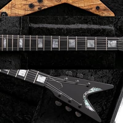 2009 Dean USA ML Custom Shop NAMM Special. Spalted Maple top image 7