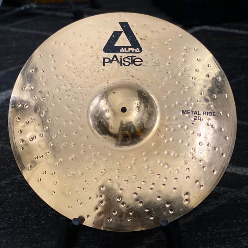 Paiste 20" Alpha Metal Ride Cymbal 2010 - 2016 - Brilliant image 1